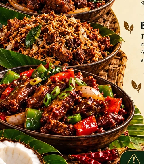Kerala beef dishes from our menu